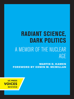 cover image of Radiant Science, Dark Politics